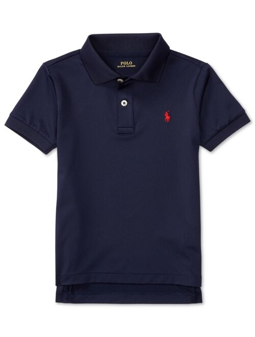 POLO RALPH LAUREN Toddler Boys Moisture-wicking Tech Jersey Polo Shirt