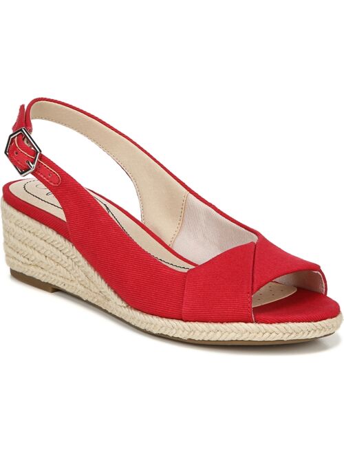 LifeStride Women's Socialite Espadrille Wedge Sandal