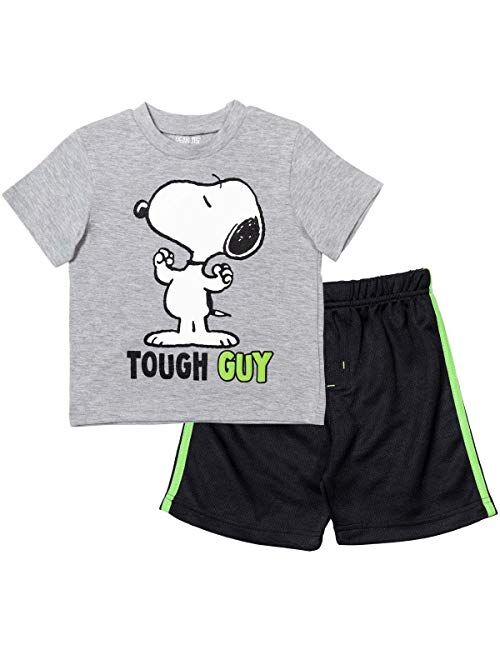 Peanuts Snoopy T-Shirt T-ShirtShorts Set