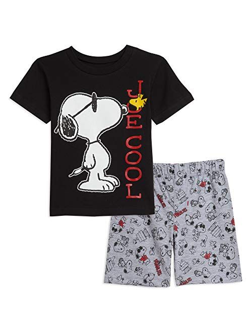 Peanuts Snoopy T-Shirt T-ShirtShorts Set