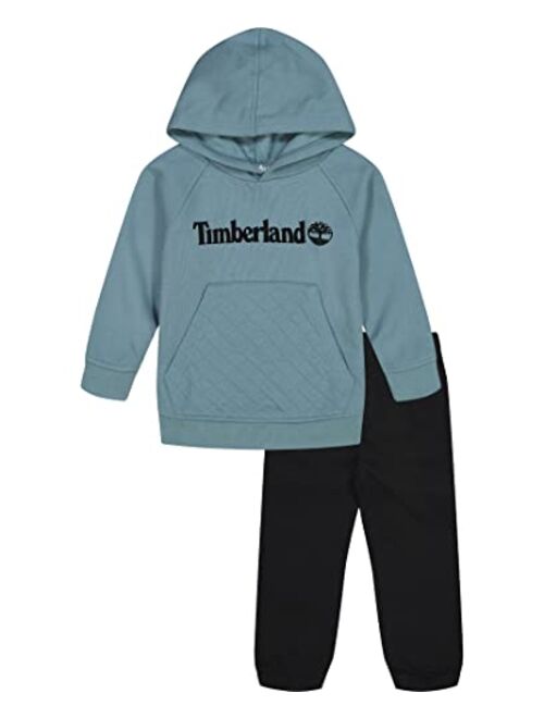 Timberland Boys' 2 Pieces Hooded Pullover Pants Set