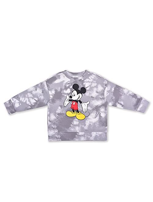 Disney Mickey Mouse Long Sleeve Shirt and Jogger Pant Set for Boys, Active Wear for Kids