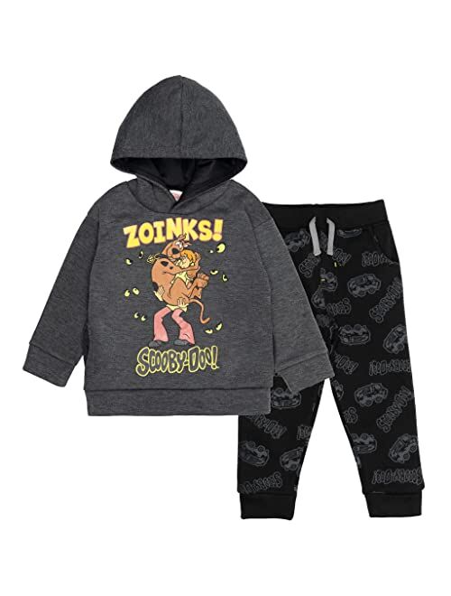 Scooby-Doo Fleece Jogger Pullover Hoodie & Pants Set