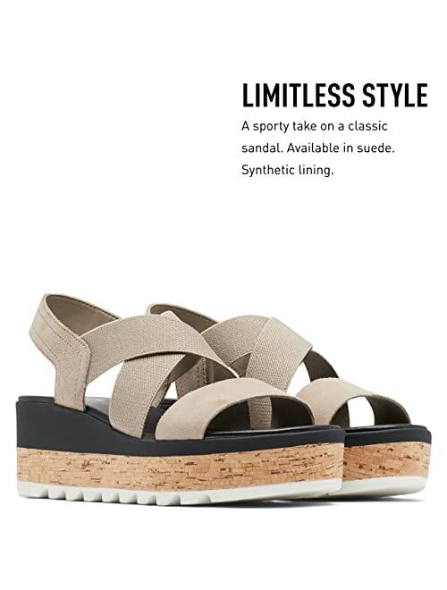 SOREL Women's Cameron Flatform Slingback Sandals