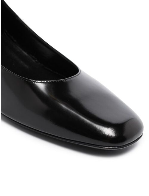 BY FAR Ginny 45mm leather Mary Jane pumps