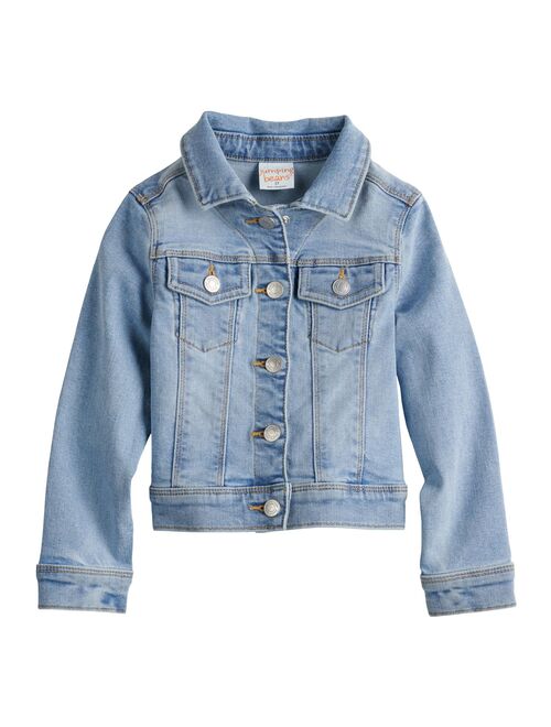 Toddler Girl Jumping Beans Denim Jacket