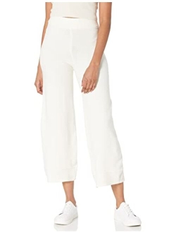 Women's Bernadette Pull-On Loose-Fit Cropped Sweater Pant