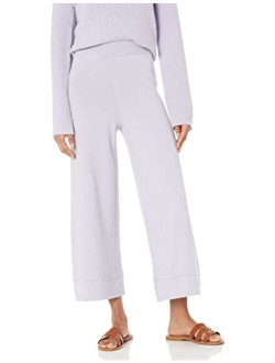 Women's Bernadette Pull-On Loose-Fit Cropped Sweater Pant