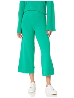 Women's Bernadette Pull-On Loose-Fit Cropped Sweater Pant