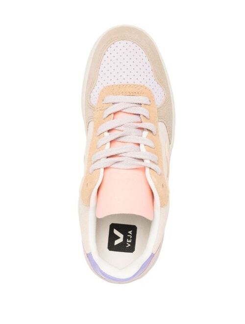 VEJA V-10 panelled low-top sneakers