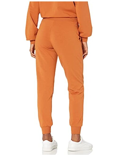 The Drop Women's Grace Supersoft Stretch Rib Cuff Jogger