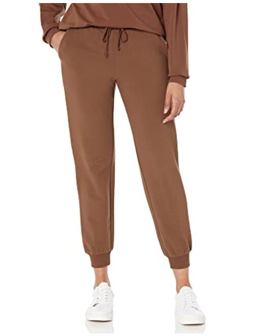 The Drop Women's Grace Supersoft Stretch Rib Cuff Jogger