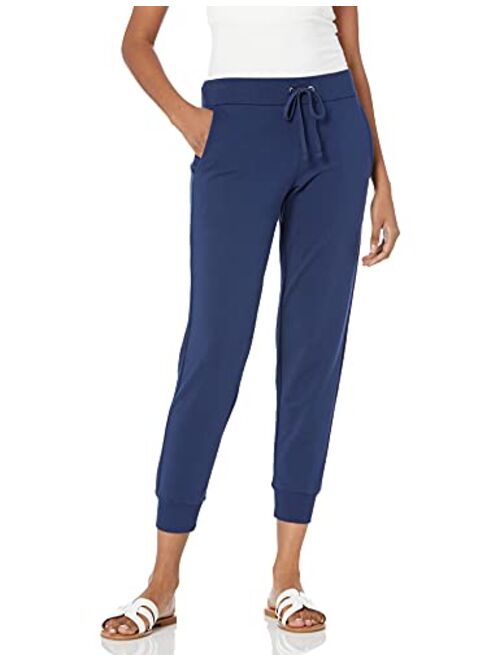 The Drop Women's Grace Supersoft Stretch Rib Cuff Jogger