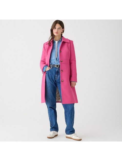 J.Crew New lady day topcoat in Italian double-cloth wool