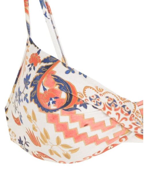 Lygia & Nanny Fiji printed bikini top