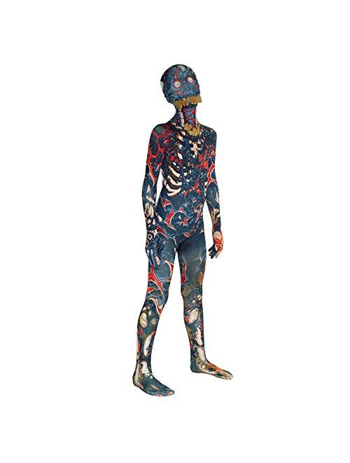 Morphsuits Official Burnt Zombie Jaw Dropper Kids Halloween Costume