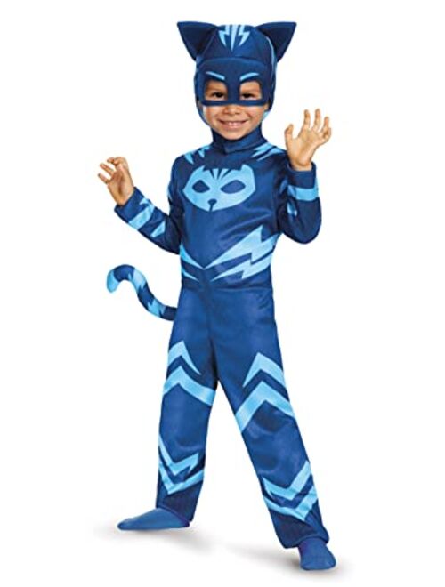 Disguise Catboy Costume for Kids, Official PJ Masks Costume Jumpsuit