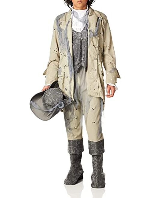 Forum Novelties Men's Zombie Pirate Ghost Halloween Costume