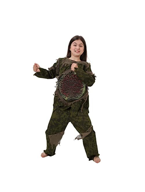 Young Antelope Zombie Costume Monster Cosplay Halloween Kids Role play Dress Up Party