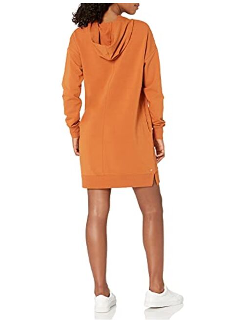 The Drop Women's Iona Long Sleeve Hooded Mini Sweatshirt Dress