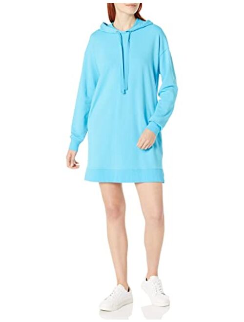 The Drop Women's Iona Long Sleeve Hooded Mini Sweatshirt Dress