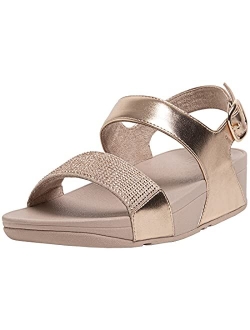 Lulu Crystal Embellished Back-Strap Sandals