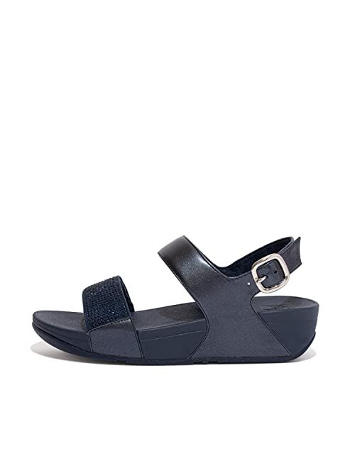 FitFlop Lulu Crystal Embellished Back-Strap Sandals