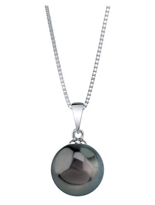 THE PEARL SOURCE Genuine Tahitian South Sea Cultured Pearl Sydney Pendant Necklace for Women