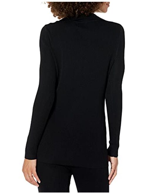 The Drop Women's Constance Rib Button Down Sweater