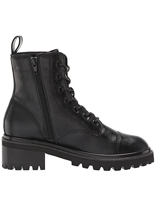 The Drop Women's Sparta Chunky Sole Lace Up Combat Boot