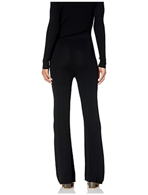 The Drop Women's Ellison Rib Flare Leg Sweater Pant