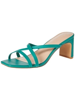 Women's Amelie Strappy Square Toe Heeled Sandal