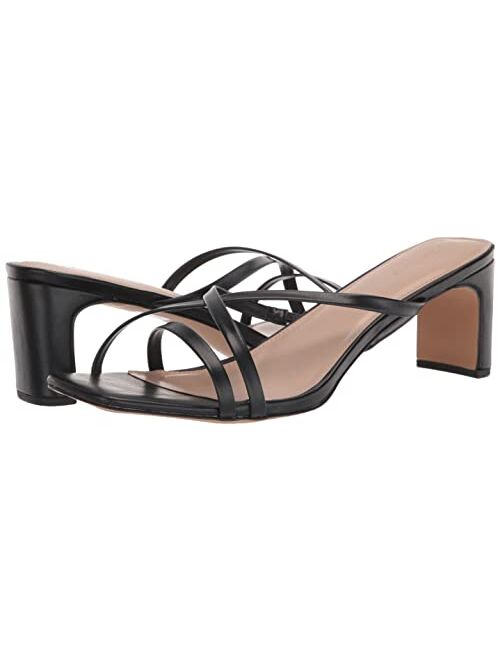 The Drop Women's Amelie Strappy Square Toe Heeled Sandal