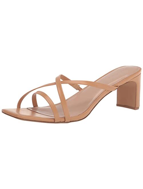 The Drop Women's Amelie Strappy Square Toe Heeled Sandal