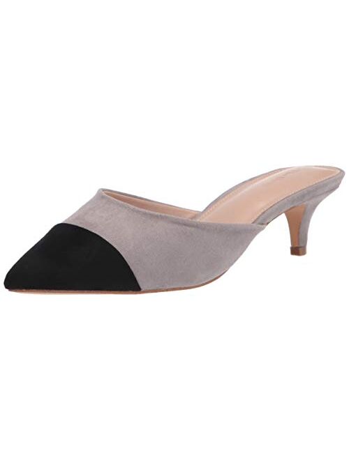 The Drop Women's Paulina Pointed Toe Two-Tone Mule