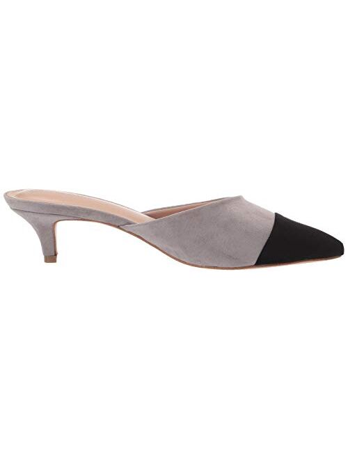 The Drop Women's Paulina Pointed Toe Two-Tone Mule