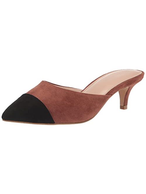 The Drop Women's Paulina Pointed Toe Two-Tone Mule