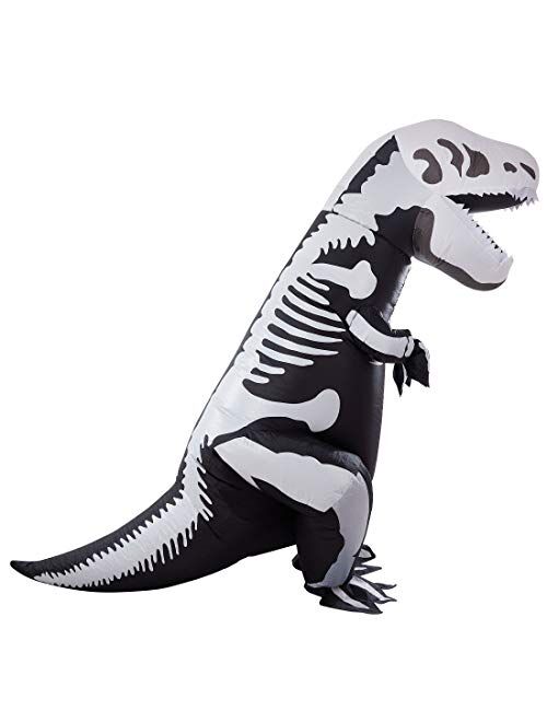 Lulu Home Halloween Dinosaur Costume, Inflatable T-Rex Dinosaur Halloween Costume for Adults