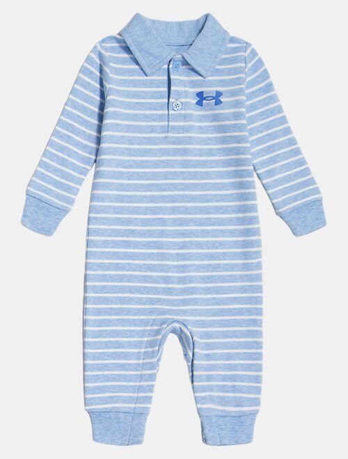 Under Armour Boys' Newborn UA Stripe Polo Coverall