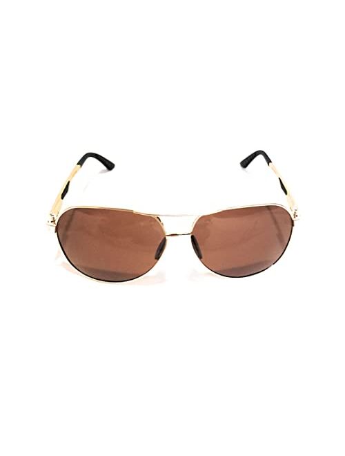 Atx Optical XXL extra large Classic Round Aviator Polarized Sunglasses for big wide heads 150mm