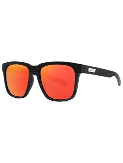 MAXJULI Polarized Sunglasses for Big Heads Men Women 8023