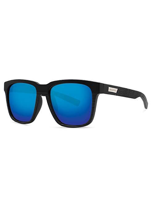 MAXJULI Polarized Sunglasses for Big Heads Men Women 8023