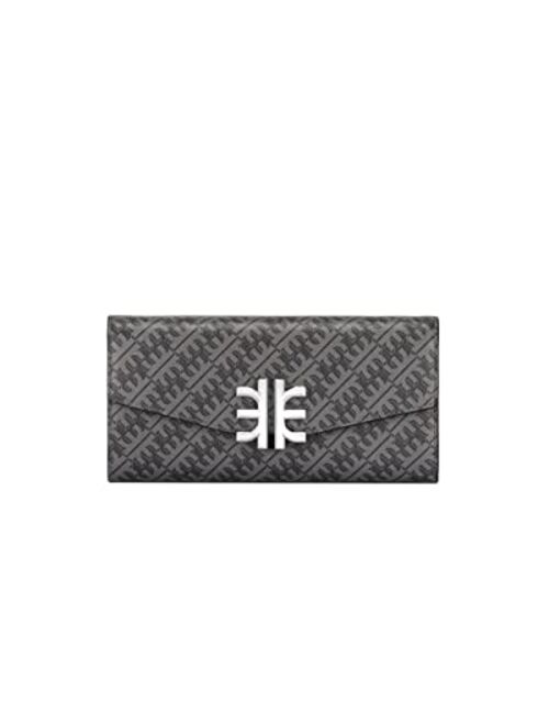 JW PEI Women's FEI Chain Clutch Bag Small Monogram Crossbody Bag