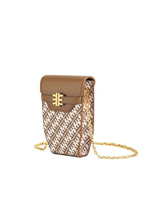 JW PEI FEI Chain Phone Case Women Mini Leather Phone Crossbody Bags