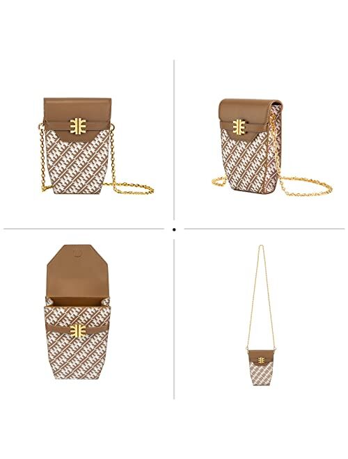 JW PEI FEI Chain Phone Case Women Mini Leather Phone Crossbody Bags