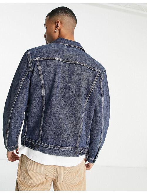 Levi's denim trucker jacket in mid blue