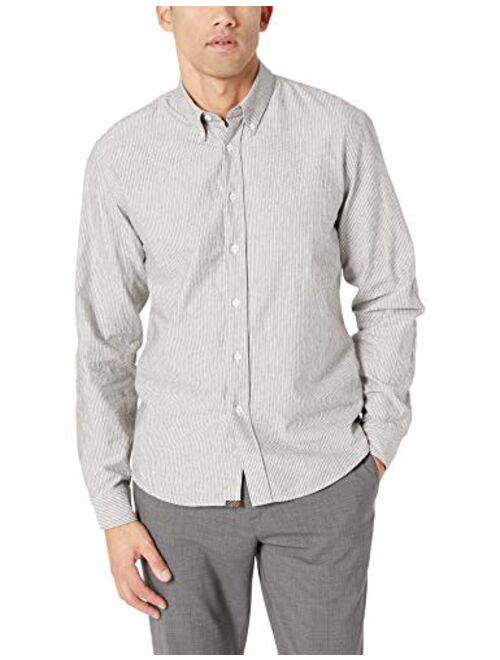 billy reid Men's Standard Fit Button Down Taylor Shirt