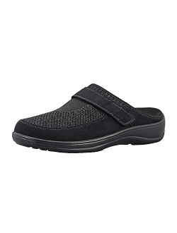 Innovative Orthopedic Slippers for Men - Ideal for Plantar Fasciitis, Foot & Heel Pain Relief. Arch Support Slippers, Arch Booster, Cushioning Ergonomic Sole &