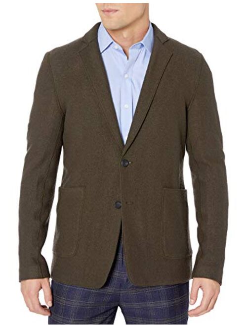 billy reid Men's Standard Fit Two Button Single Breasted Dylan Sportcoat