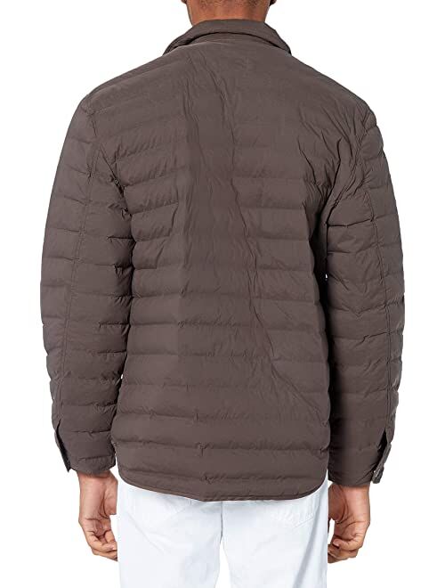 billy reid Men's Baffle Shirt Jacket